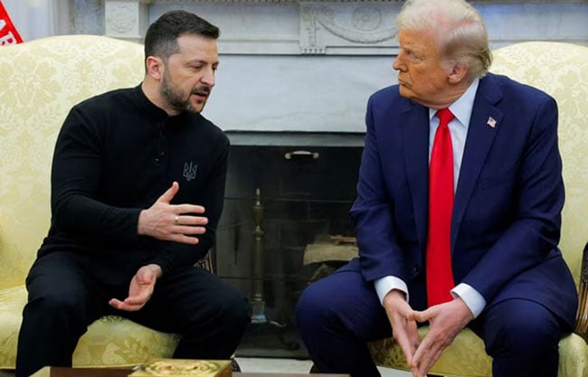 Trump dice que Zelenski puede acabar guerra “casi de inmediato” si descarta Crimea y OTAN