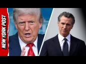 Trump unloads on 'INCOMPETENT' Gavin Newsom: 'Good line of bulls-