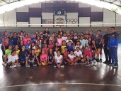 Indeda organiza campamento para captar talento femenino en voleibol