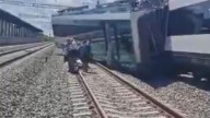 Descarrila vagón del Tren Maya en Yucatán🎦