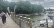 Work to remove three tonnes of 'lovelock's from Bristol bridge begins