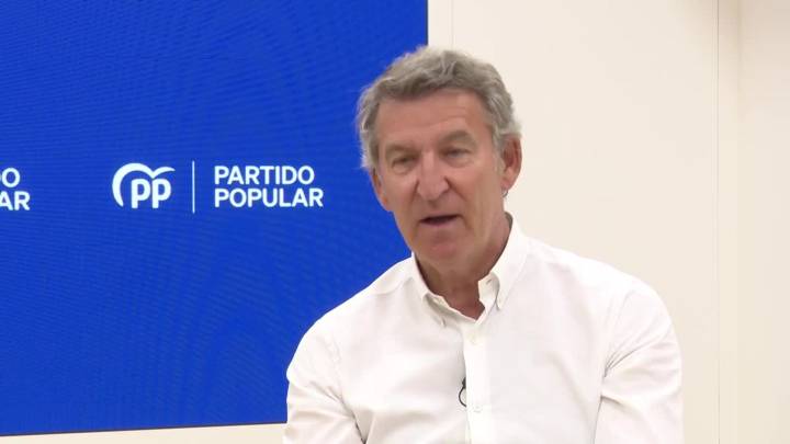 Feijóo afirma que Sánchez