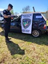 Conducía ebrio, despistó en la ruta 12 y quedó detenido