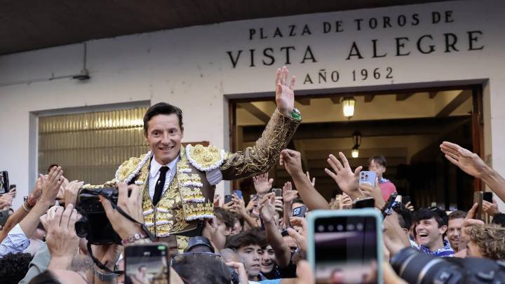 Diego Urdiales, sublime al natural, vuelve a reivindicar su maestría en Bilbao