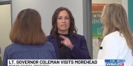 Lt. Governor Coleman visits Morehead