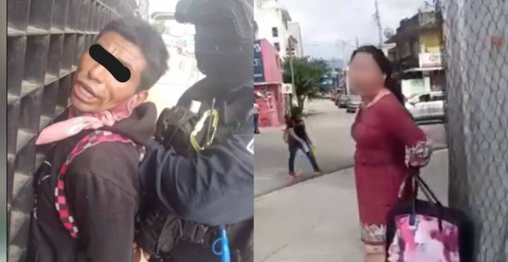 Nuevo ataque en vía pública enciende alarmas en Oaxaca: hombre agrede a mujer sin motivo aparente