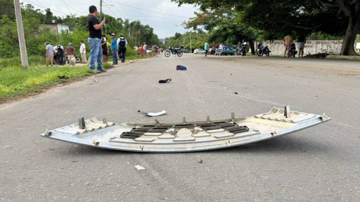 Motociclista herido tras choque con Van en Felipe Carrillo Puerto
