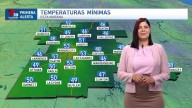 Temperaturas mínimas frías.