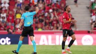 Munuera Montero expulsa a Morlanes y Muriqi en cinco minutos y deja al Mallorca con nueve