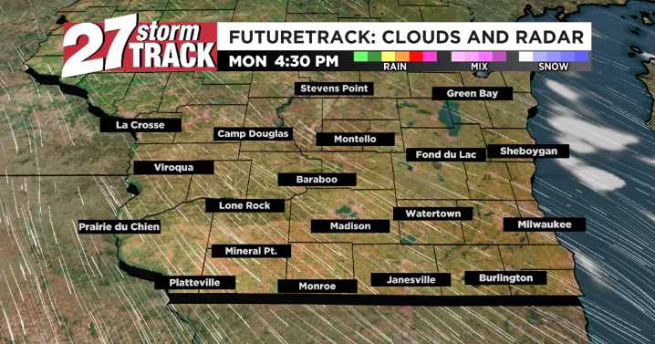 Cool, sunny stretch to end August