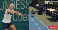 Se duchó por 10 segundos y.... lo descalificaron: surrealista eliminación de tenista en pleno partido