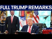 President Trump touts 'zero tax' benefits for seniors
