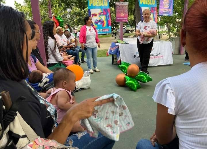 Con talleres prácticos cerraron semana de la lactancia materna en Maracay