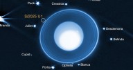 New moon orbiting Uranus is so small, you could walk it in two hours