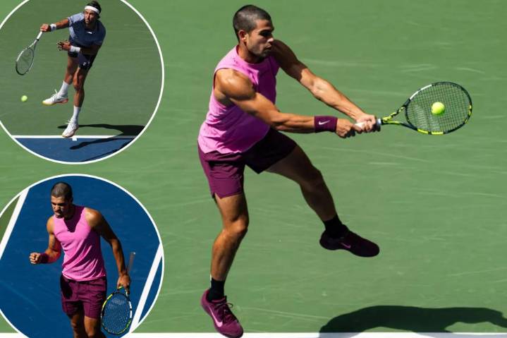 Carlos Alcaraz makes Grand Slam history by reaching US Open quarterfinals