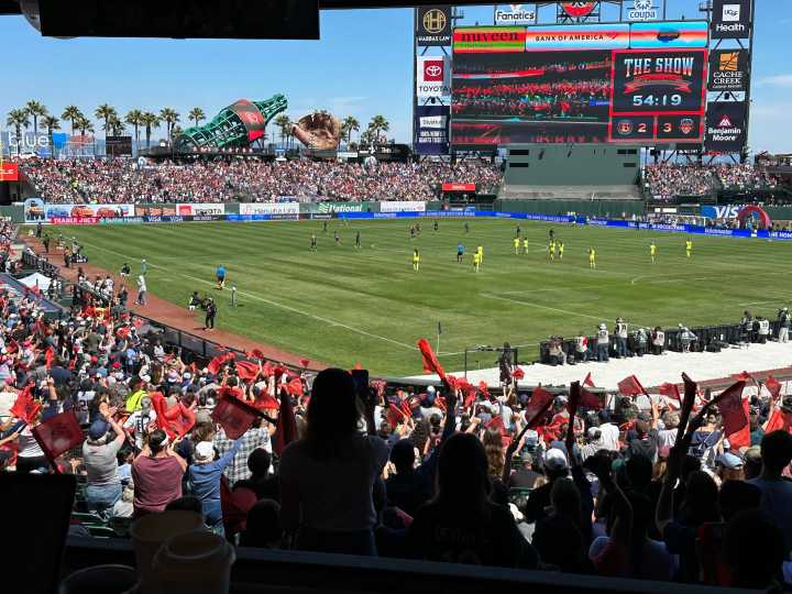 Bay FC’s S.F. debut draws record crowd 