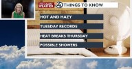 🌡️🥵Heat Advisory: More unseasonably hot weather for Tuesday, but cooler weather is in the forecast