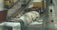 No injuries in Fort Worth train derailment