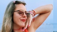 Nati Jota acaparó todas las miradas con una microbikini naranja neón en las playas de Barcelona