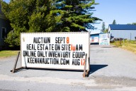 A legacy Presque Isle lumber yard will be auctioned in September