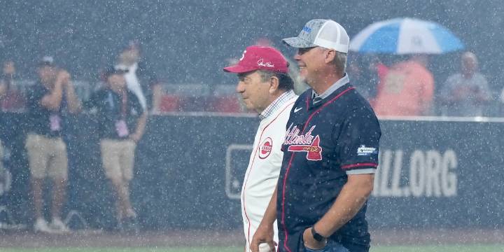 MLB Speedway Classic at Bristol Motor Speedway to resume Sunday due to inclement weather