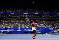 Tennis-Gauff says revamped serve was tested by old habits in first