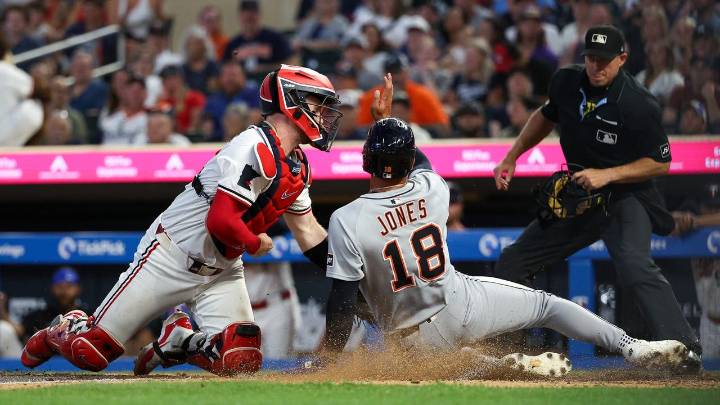 Sweeney hits go-ahead single in the seventh to lead Tigers past Twins 8