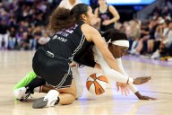 Injuries continue to pile up for Valkyries in painful loss to Mercury