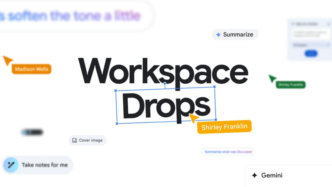 Google's huge August Workspace update gets you caught up faster, Vids gets Gen AI