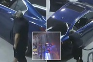 California suspect stops for gas in middle of high speed police chase in Los Angeles