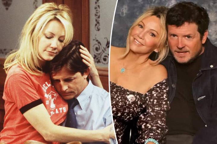 Heather Locklear, Michael J. Fox reunite 25 years after ‘Spin City’