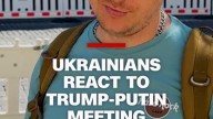 Ukrainians react to Trump
