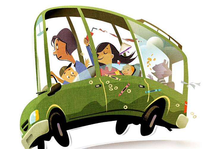 Teens, screens, time pressure and other challenges to navigate on a family road trip