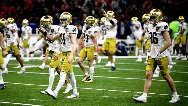 Notre Dame changes iconic football logo for first time in 60 years following Cracker Barrel controversy