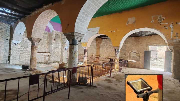 Buscan el estanque que confirme la importancia de la sinagoga de Utrera, Sevilla