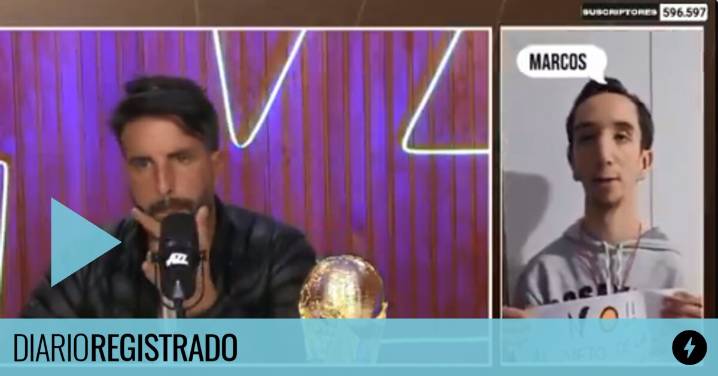 El video que mostró Azzaro en apoyo a la marcha contra el veto de Milei a la ley de discapacidad