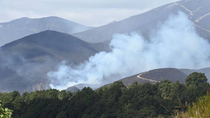 Evoluciona de forma favorable el fuego en Fasgar