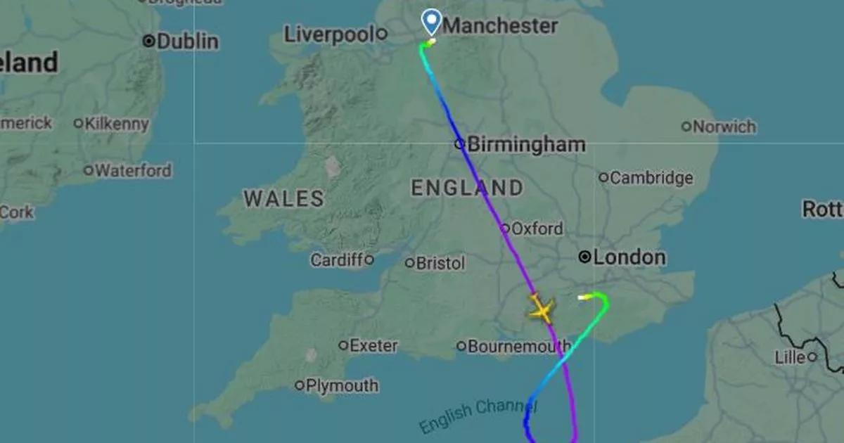 EasyJet flight from Manchester suddenly diverts due to emergency on board