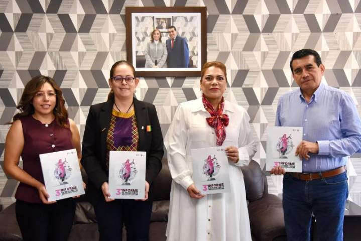 Recibe Congreso el III Informe de Labores del Poder Judicial del estado
