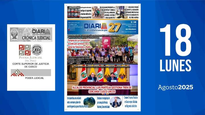 Edición Impresa | Lunes 18 08 2025