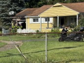 Garage catches fire, severely damaged in Youngstown