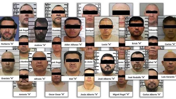 México entrega a 26 personas vinculadas a los cárteles a EU