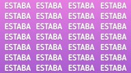 Pon a prueba tu velocidad mental al encontrar la palabra ESPADA en menos de 5 segundos