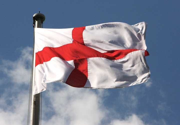 What’s wrong with a St George’s Cross flag?