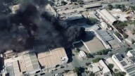 Fuerte incendio en bodega moviliza a rescatistas en la colonia Bellavista en Monterrey