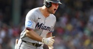 Myers and Marsee homer in 3-run 9th to lift the Marlins past the Red Sox, 5