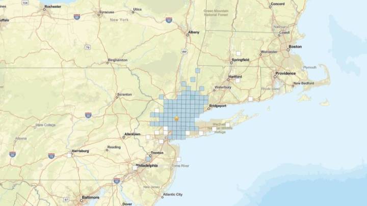 2.7 magnitude earthquake in New Jersey felt in Connecticut