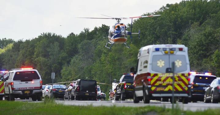 'It was just a real hellish scene': Mercy Flight describes response to tour bus crash on Thruway