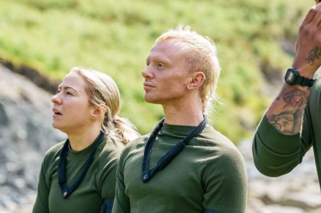 Watch exact moment Celeb SAS star Lucy Spraggan ‘ripped’ vulva on show