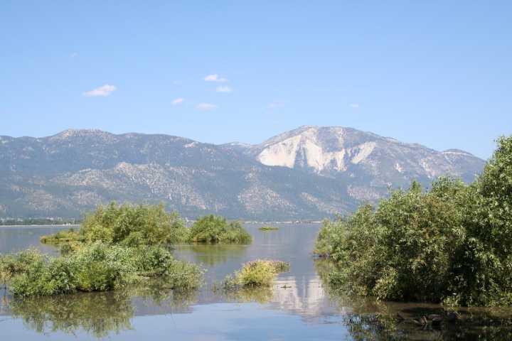 Centennial trail, outdoor classroom backed by city panel